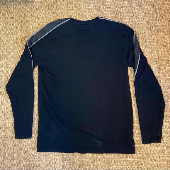 Projek Raw Long Sleeve Graphic Tee - Black - Picture 4 of 9